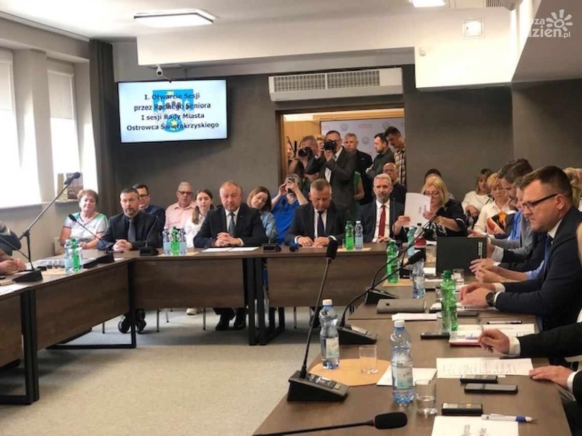 Ostrowiecka Rada Miasta ukonstytuowana Ostrowiecka Rada Miasta ukonstytuowana