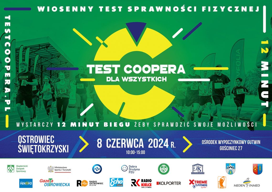 Ostrowiecka uczelnia organizuje Test Coopera. Przetestować poziom swojej sprawności fizycznej może każdy