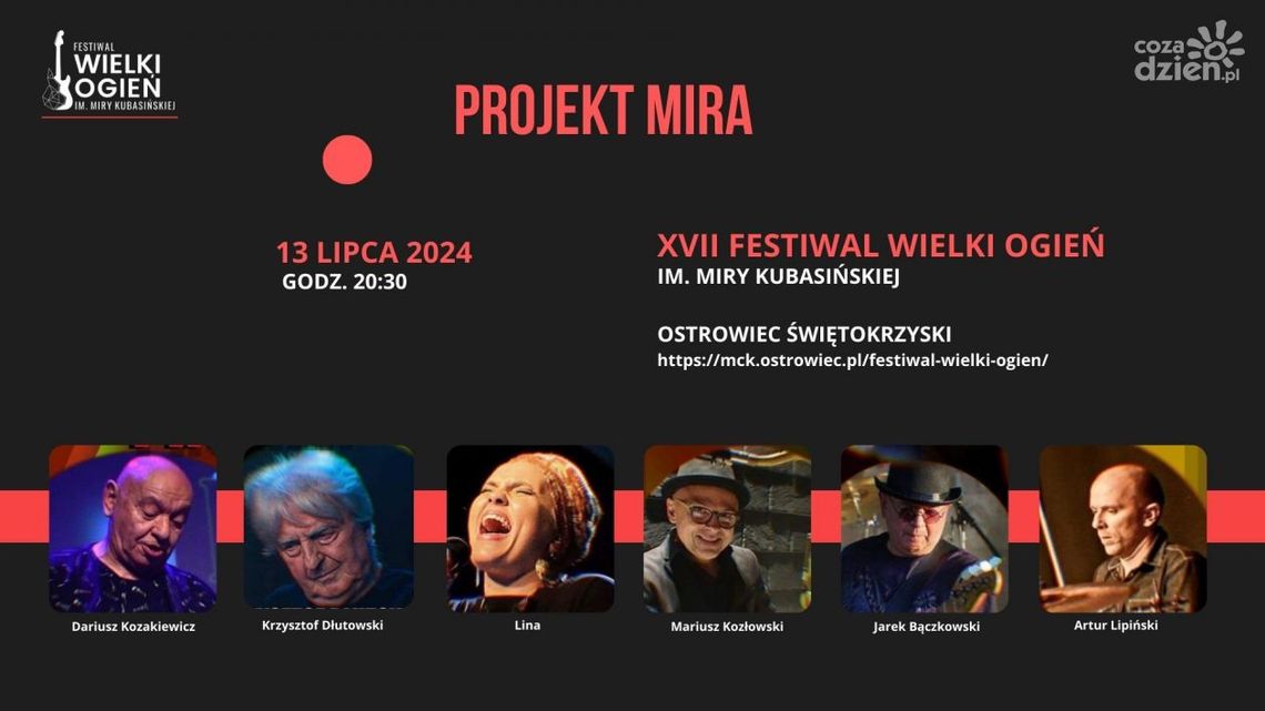 Ostrowiecki festiwal "Wielki Ogień" już w połowie lipca Ostrowiecki festiwal "Wielki Ogień" już w połowie lipca