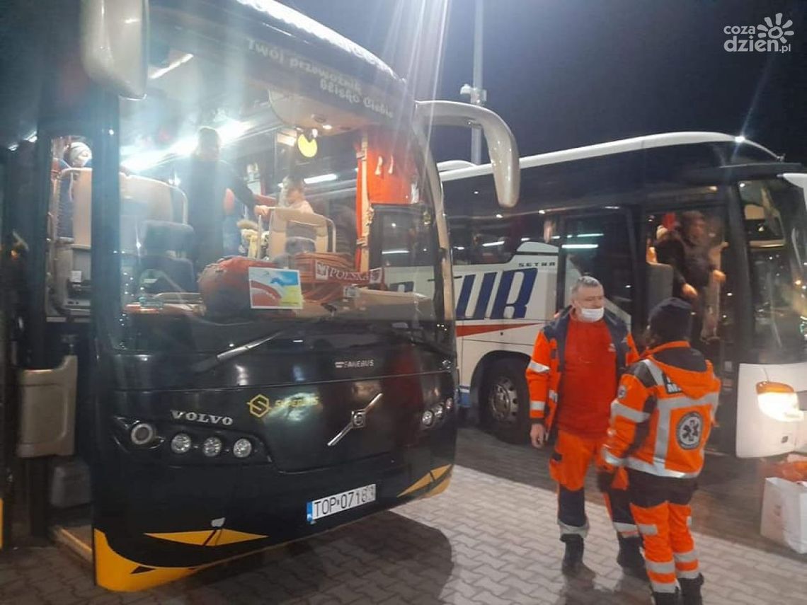 Ostrowiecki PKS ewakuował ukraińskie dzieci Ostrowiecki PKS ewakuował ukraińskie dzieci