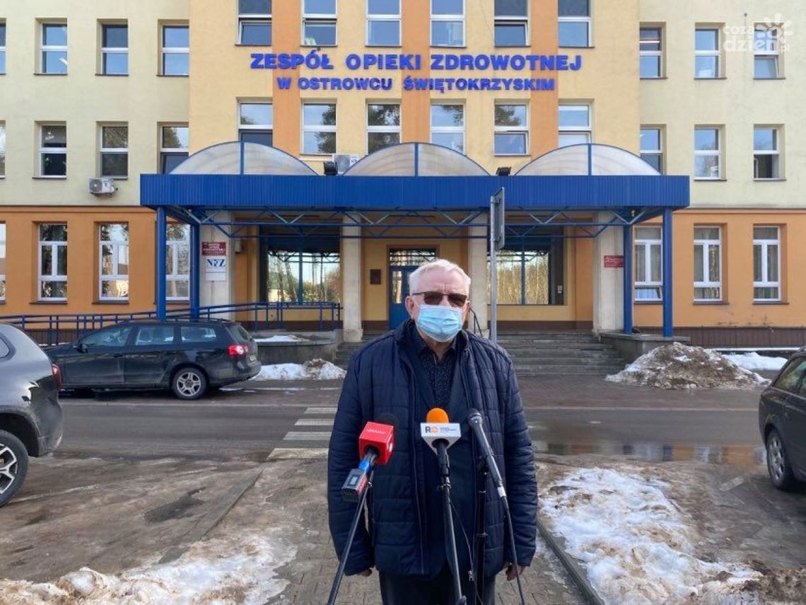 Ostrowiecki szpital gotowy na trzecią falę koronawirusa