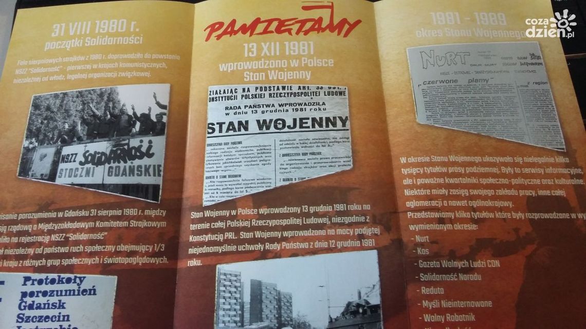 Ostrowieckie uroczystości związane z rocznicą wprowadzenia stanu wojennego Ostrowieckie uroczystości związane z rocznicą wprowadzenia stanu wojennego