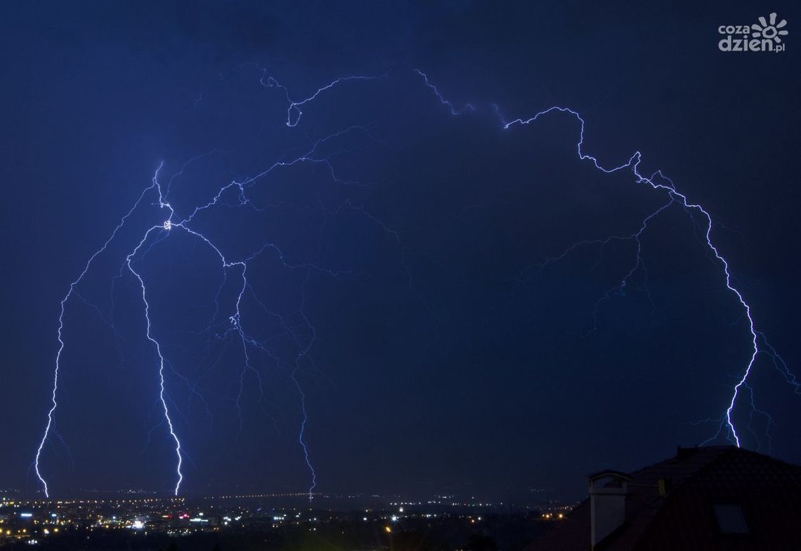 Ostrzeżenie pogodowe przed burzami