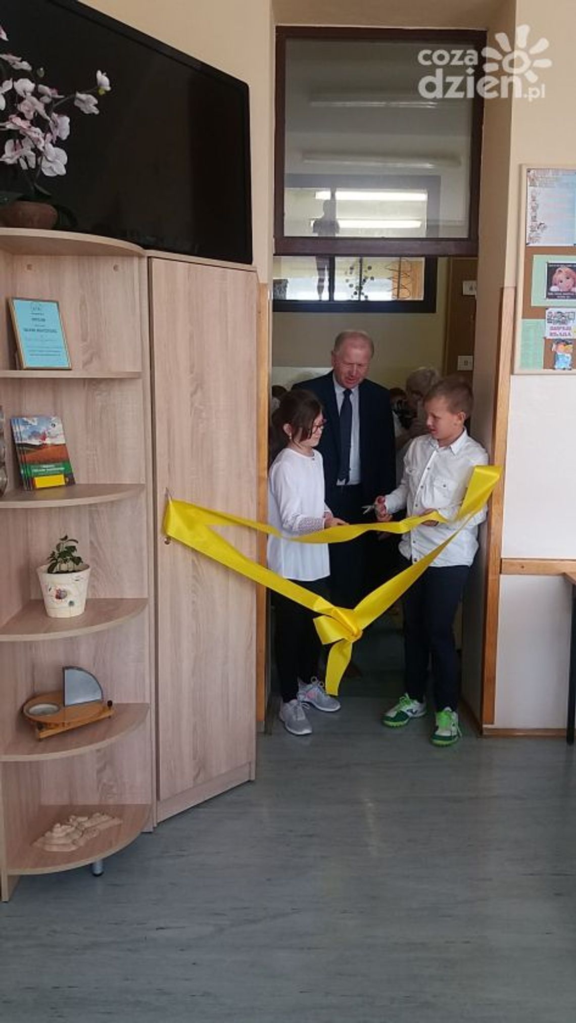 Otwarcie pracowni edukacyjnej w PSP Waśniów Otwarcie pracowni edukacyjnej w PSP Waśniów