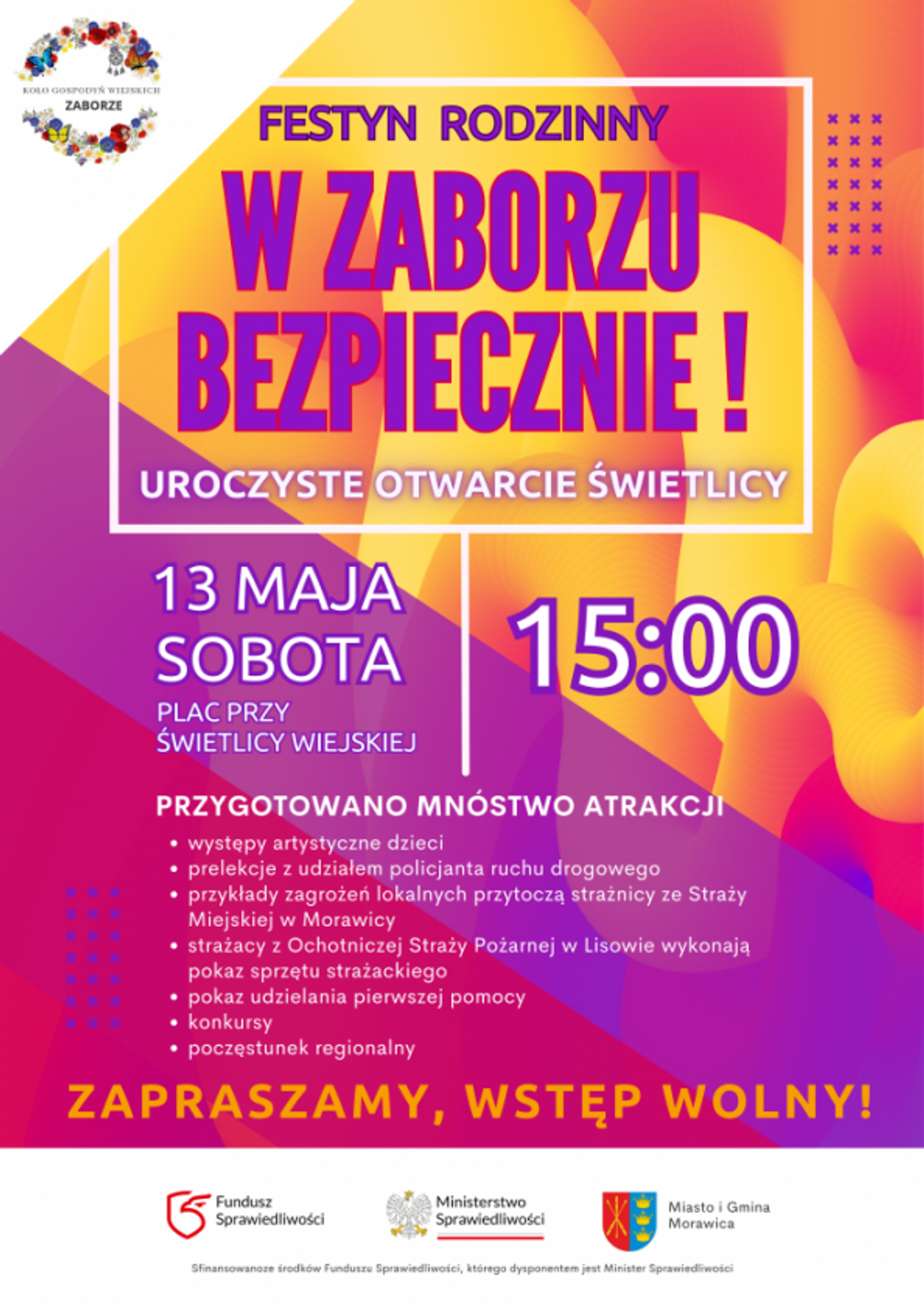 Otwarcie świetlicy w Zaborzu 
