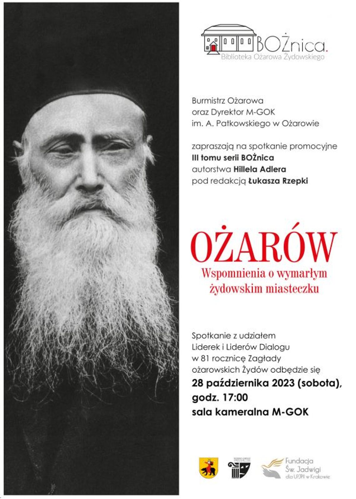 Ożarowski sztetl - wspomnienia z żydowskiego miasteczka Ożarowski sztetl - wspomnienia z żydowskiego miasteczka