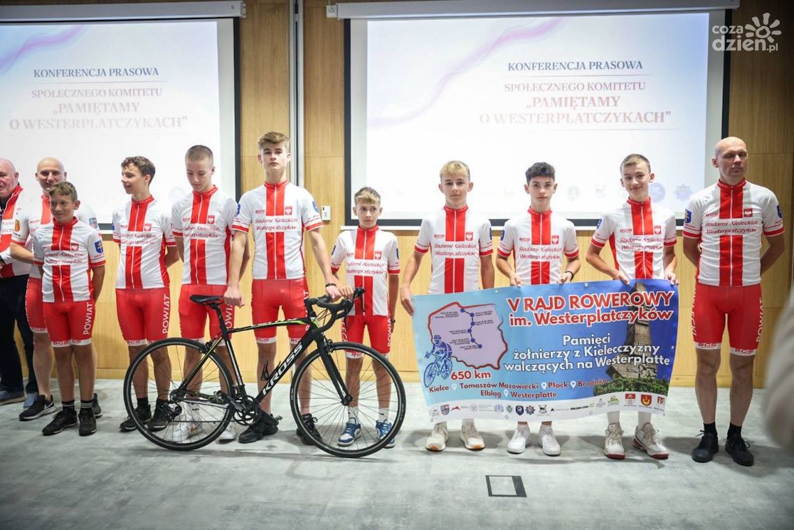 „Pamiętamy o Westerplatczykach” – V Rajd Rowerowy z Kielc na Westerplatte rusza już jutro „Pamiętamy o Westerplatczykach” – V Rajd Rowerowy z Kielc na Westerplatte rusza już jutro