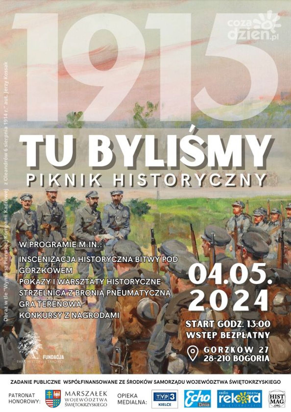 Park Historii i Tradycji zaprasza na piknik "Tu Byliśmy.1915"