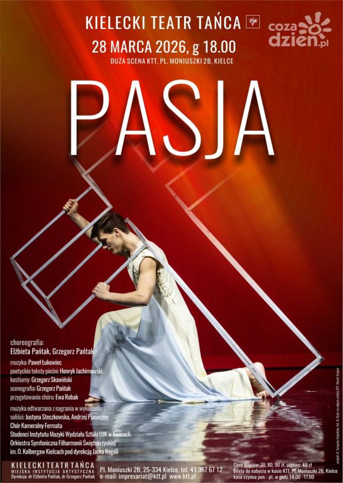 „Pasja” w Kieleckim Teatrze Tańca. Misterium miłości silniejszej niż grzech „Pasja” w Kieleckim Teatrze Tańca. Misterium miłości silniejszej niż grzech