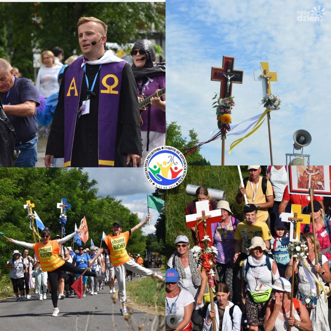 Pątnicy z Kieleckiej Pielgrzymki wędrują dalej 