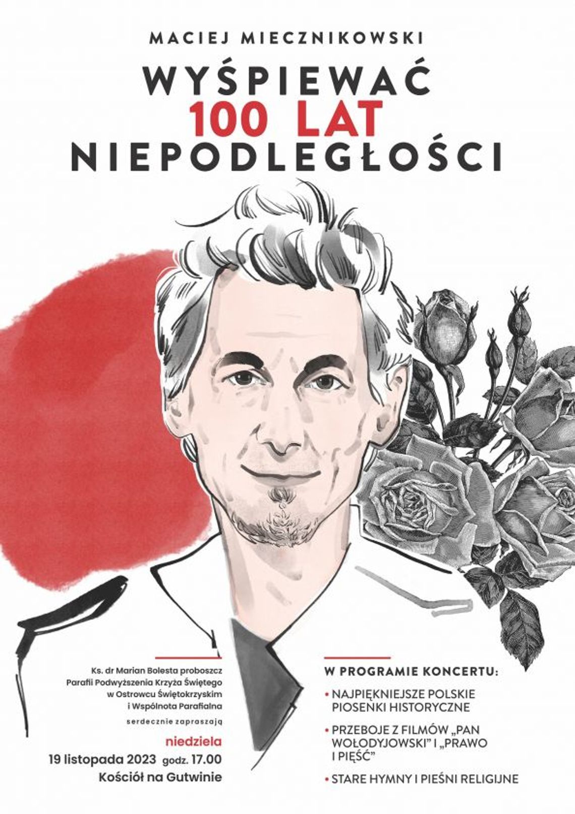 Patriotyczny koncert w ostrowieckiej parafii 