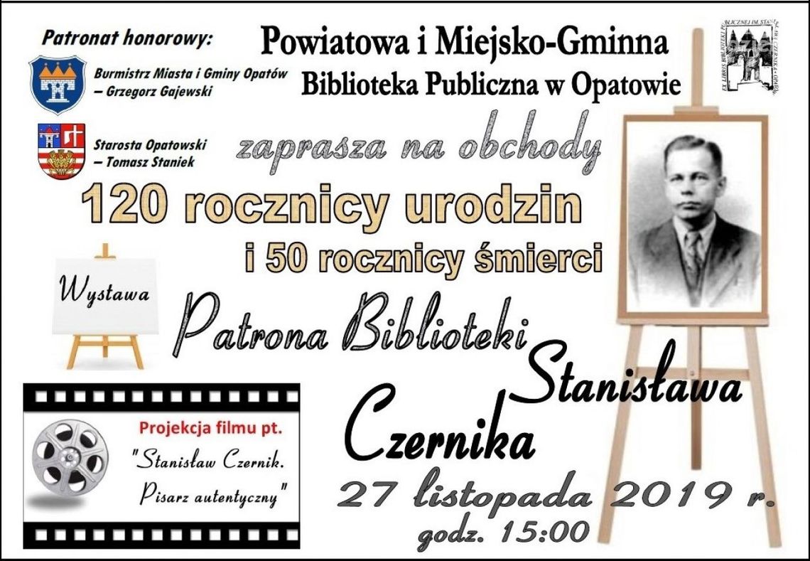 Patron biblioteki w Opatowie ma swoje święto Patron biblioteki w Opatowie ma swoje święto