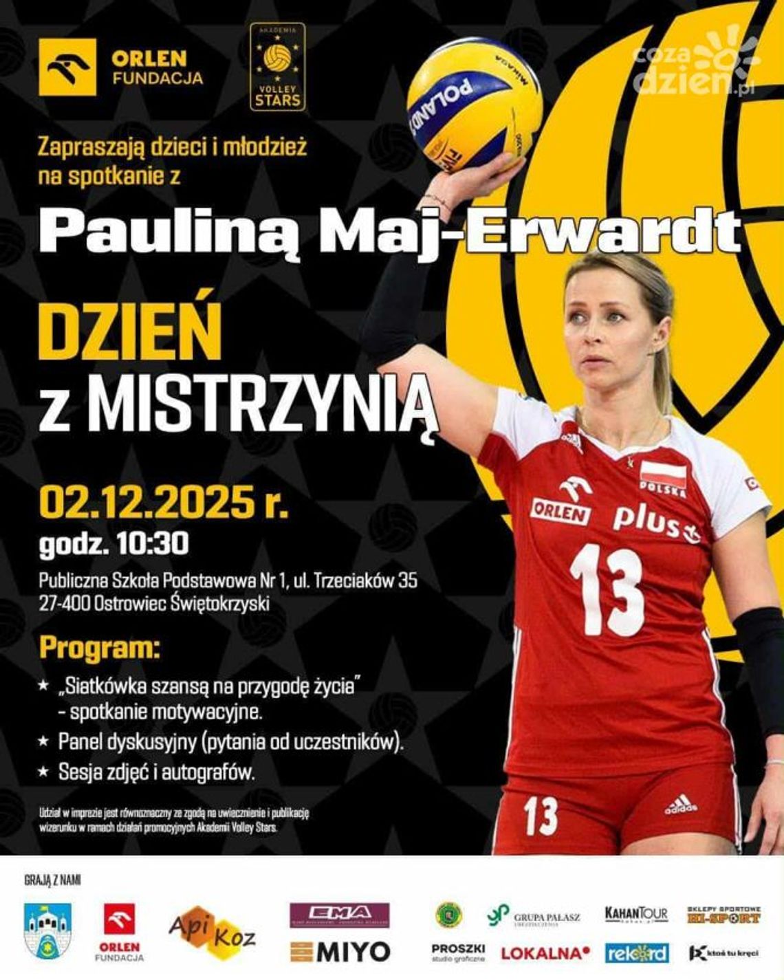 Paulina Maj-Erwardt w kolejnej odsłonie programu "Dzień z mistrzynią"
