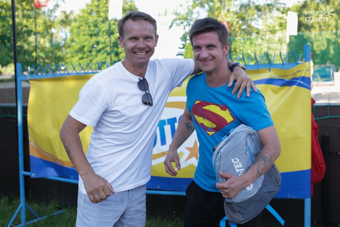 Paweł Sobolewski zagrał w plażowych trójkach