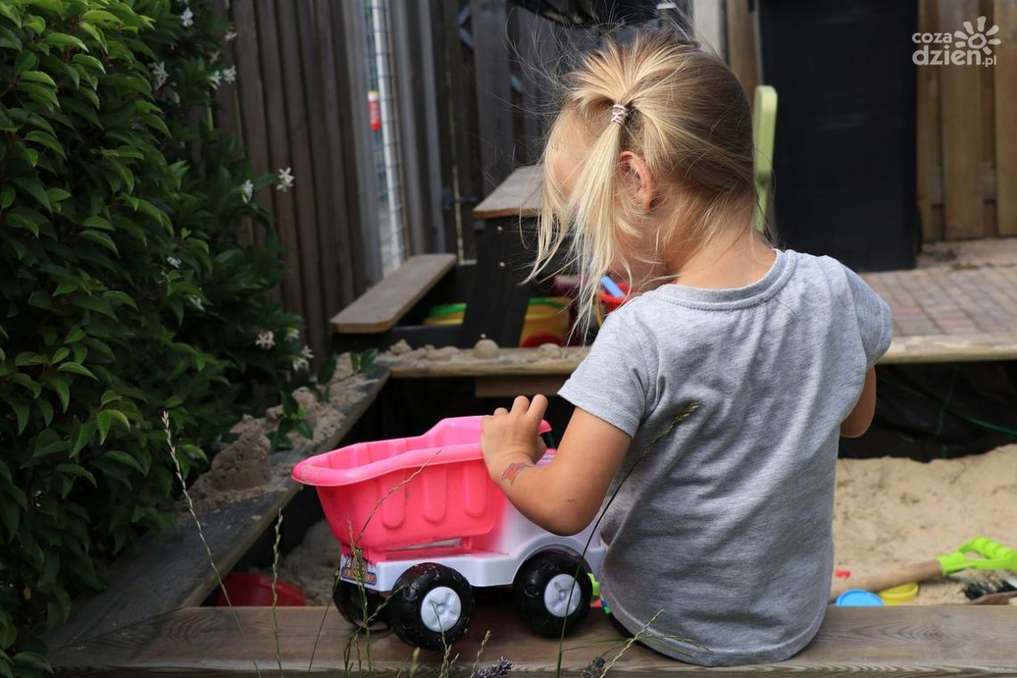 Piaskownica drewniana