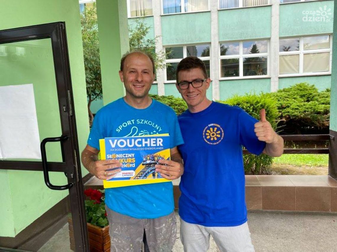 Pierwsza SŁONECZNA koperta otworzona! Na rodzinny wyjazd do Energylandii pojedzie Pan Łukasz Pierwsza SŁONECZNA koperta otworzona! Na rodzinny wyjazd do Energylandii pojedzie Pan Łukasz