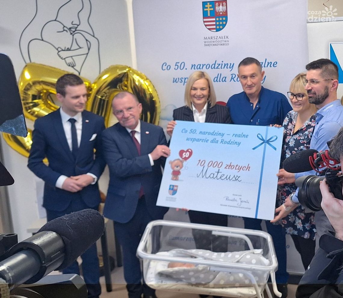 Pierwsze wsparcie w ramach programu „Co 50. narodziny – realne wsparcie dla Rodziny” Pierwsze wsparcie w ramach programu „Co 50. narodziny – realne wsparcie dla Rodziny”