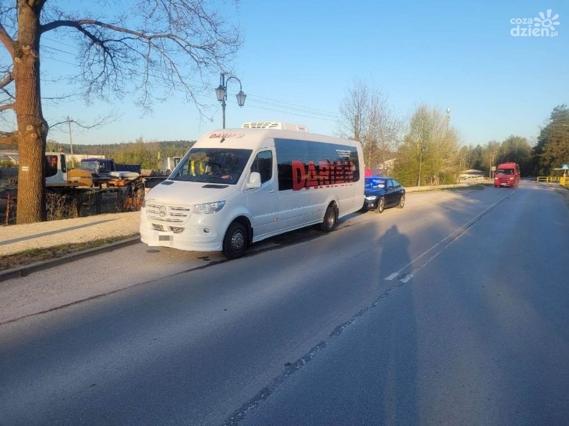 Pijana prowadziła busa Pijana prowadziła busa