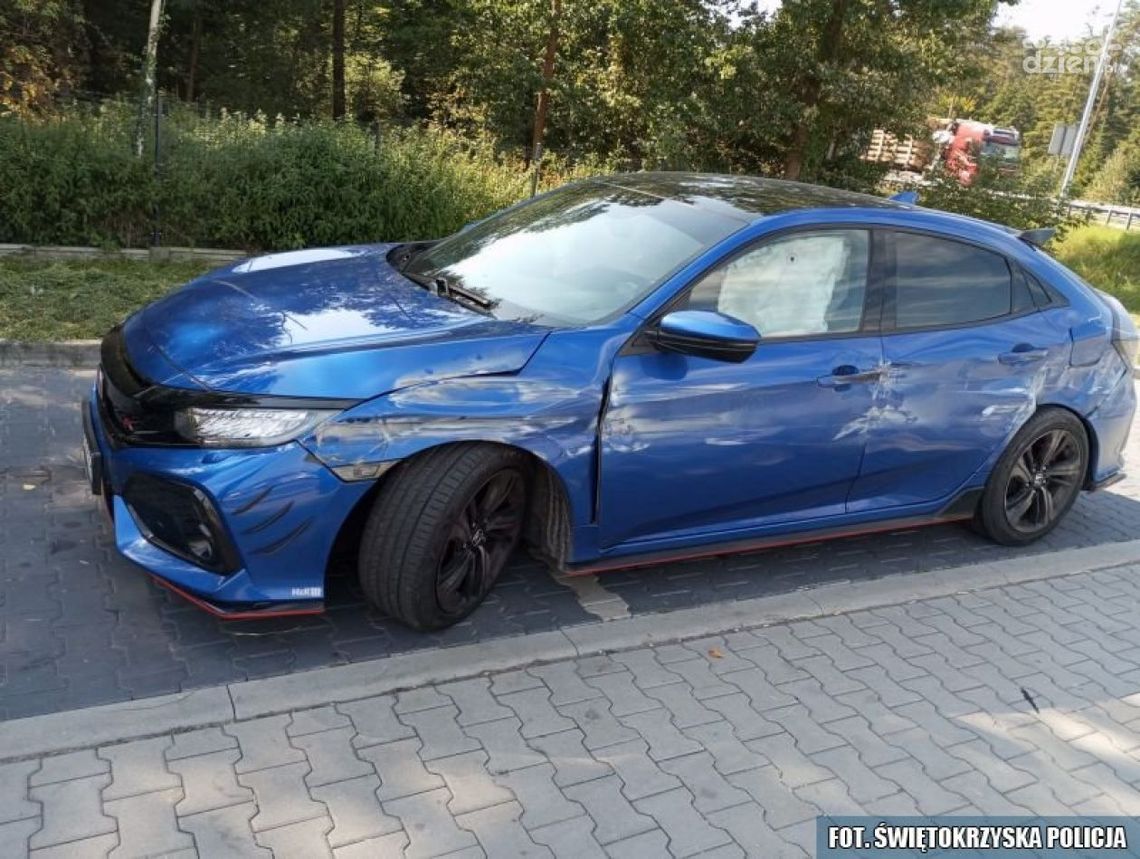 Pijany kierowca na S-7 Pijany kierowca na S-7