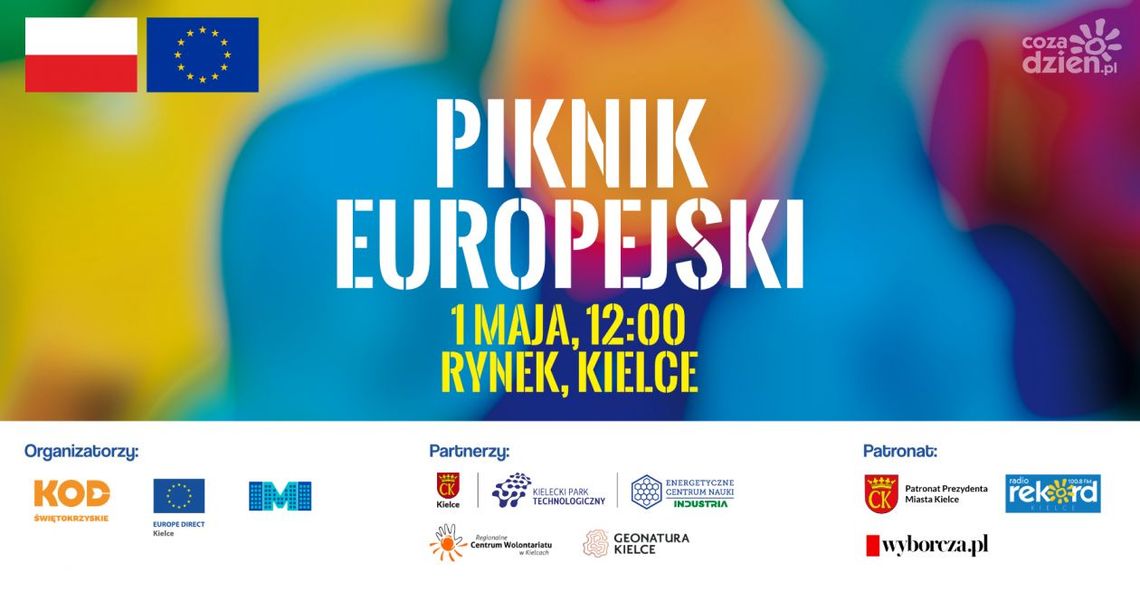 Piknik Europejski na kieleckim Rynku Piknik Europejski na kieleckim Rynku