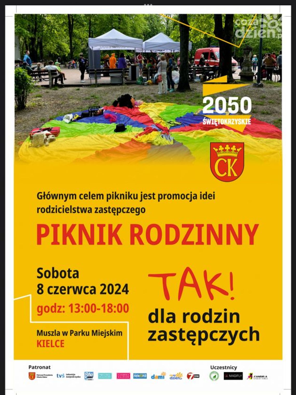 Piknik na rzecz rodzin zastępczych i dzieci z Ukrainy Piknik na rzecz rodzin zastępczych i dzieci z Ukrainy