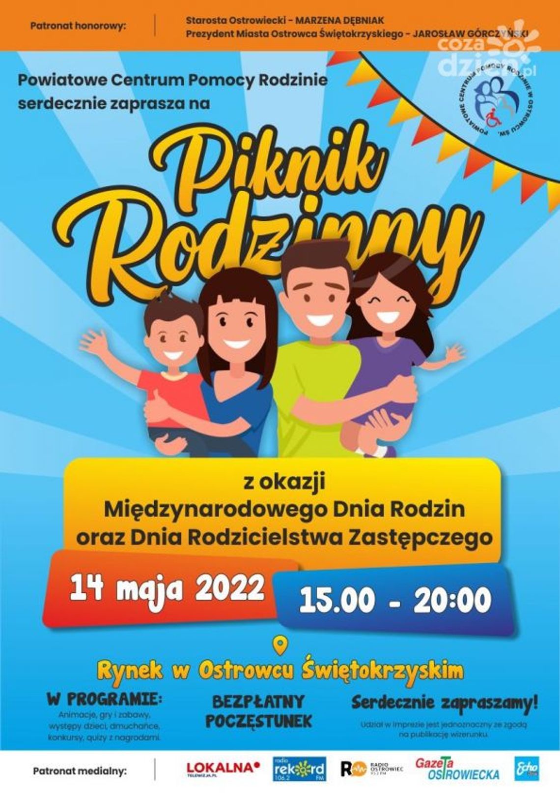 Piknik rodzinny w sercu Ostrowca