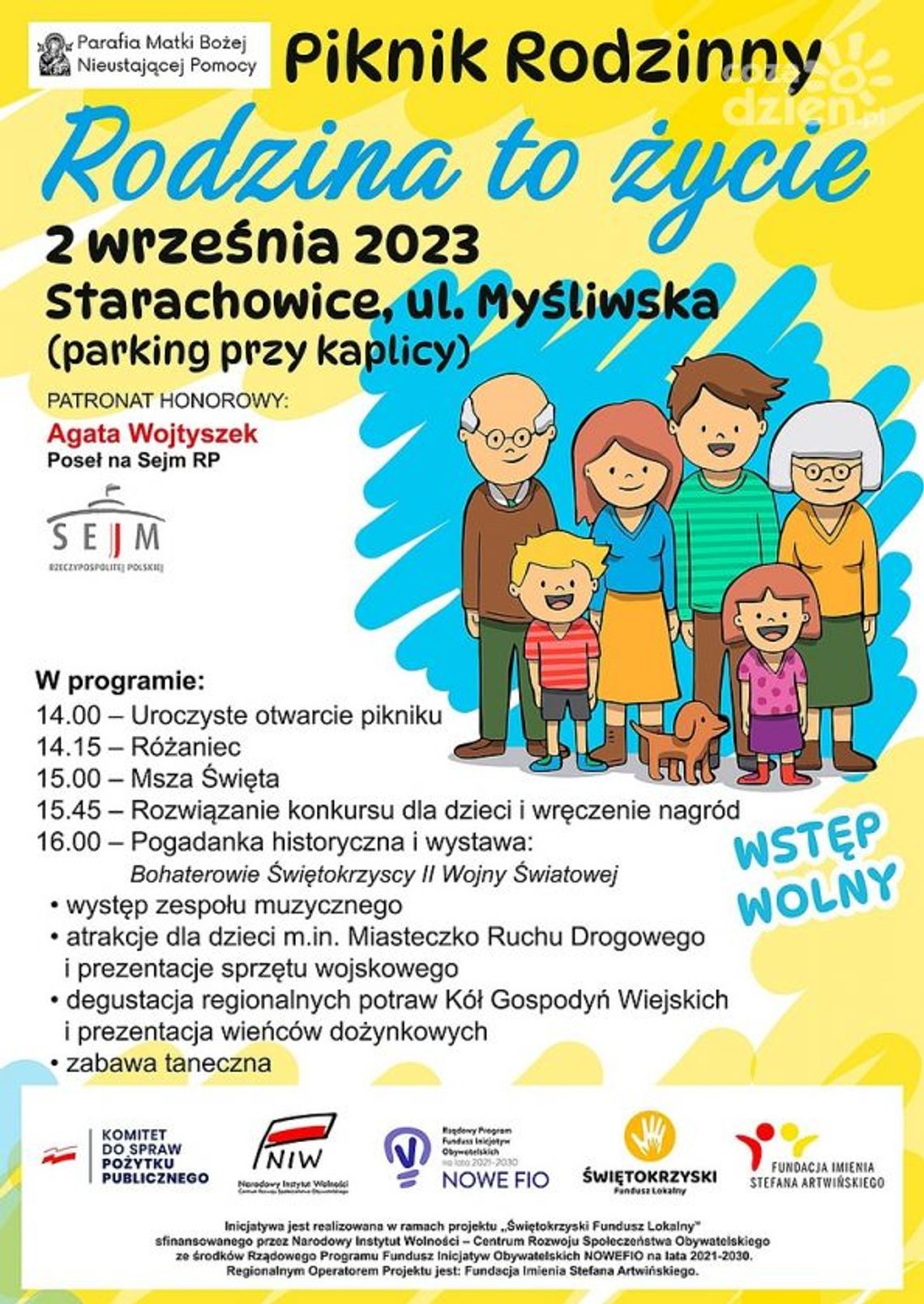 Piknik rodzinny w Starachowicach 