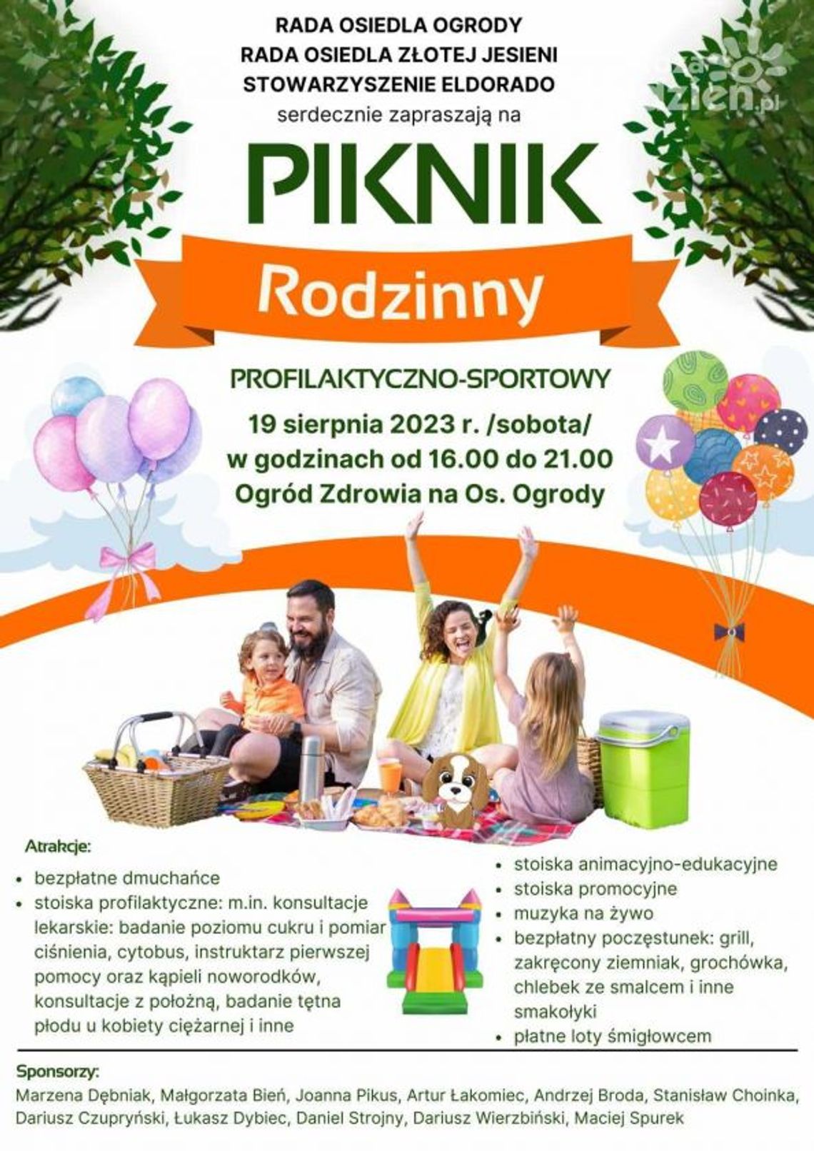 Piknik w Ogrodzie Zdrowia Piknik w Ogrodzie Zdrowia