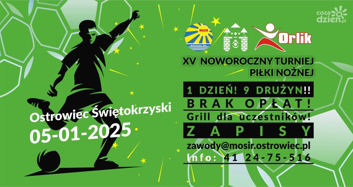 Piłkarski Nowy Rok tradycyjnie powitamy na Orliku!