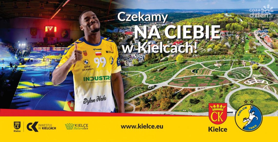Piłkarze ręczni promują Kielce Piłkarze ręczni promują Kielce