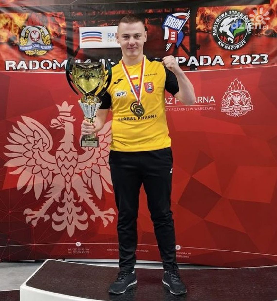 Piotr Cyrnek został Mistrzem Polski strażaków Piotr Cyrnek został Mistrzem Polski strażaków