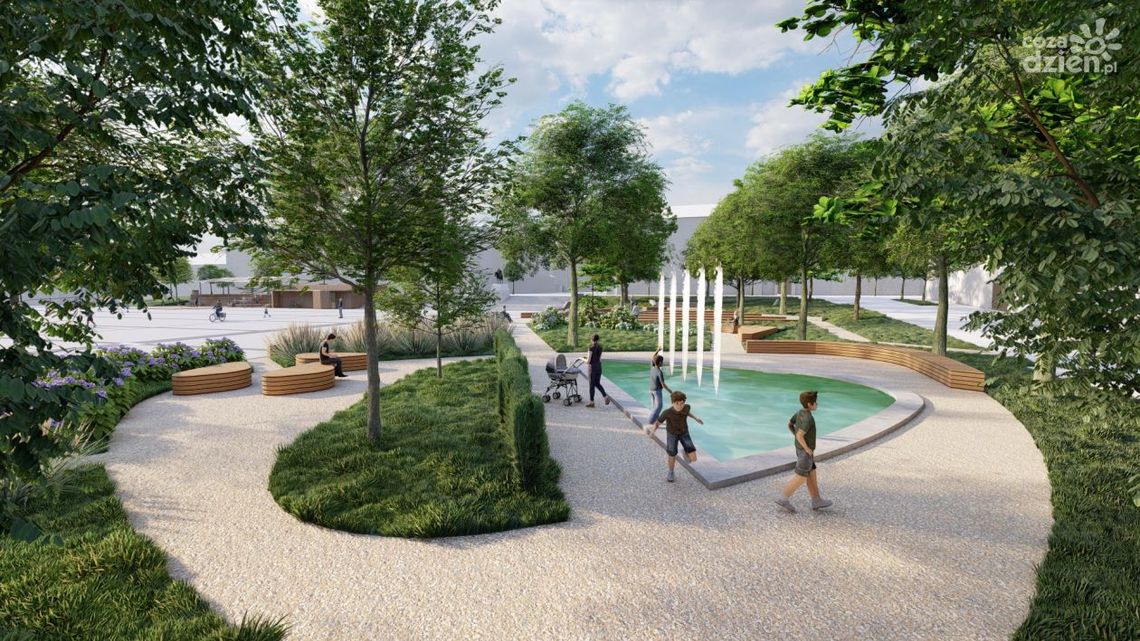 Plac Wolności w Kielcach zrewitalizowany? Zobaczcie koncepcję Urzędu Miasta [ZDJĘCIA]