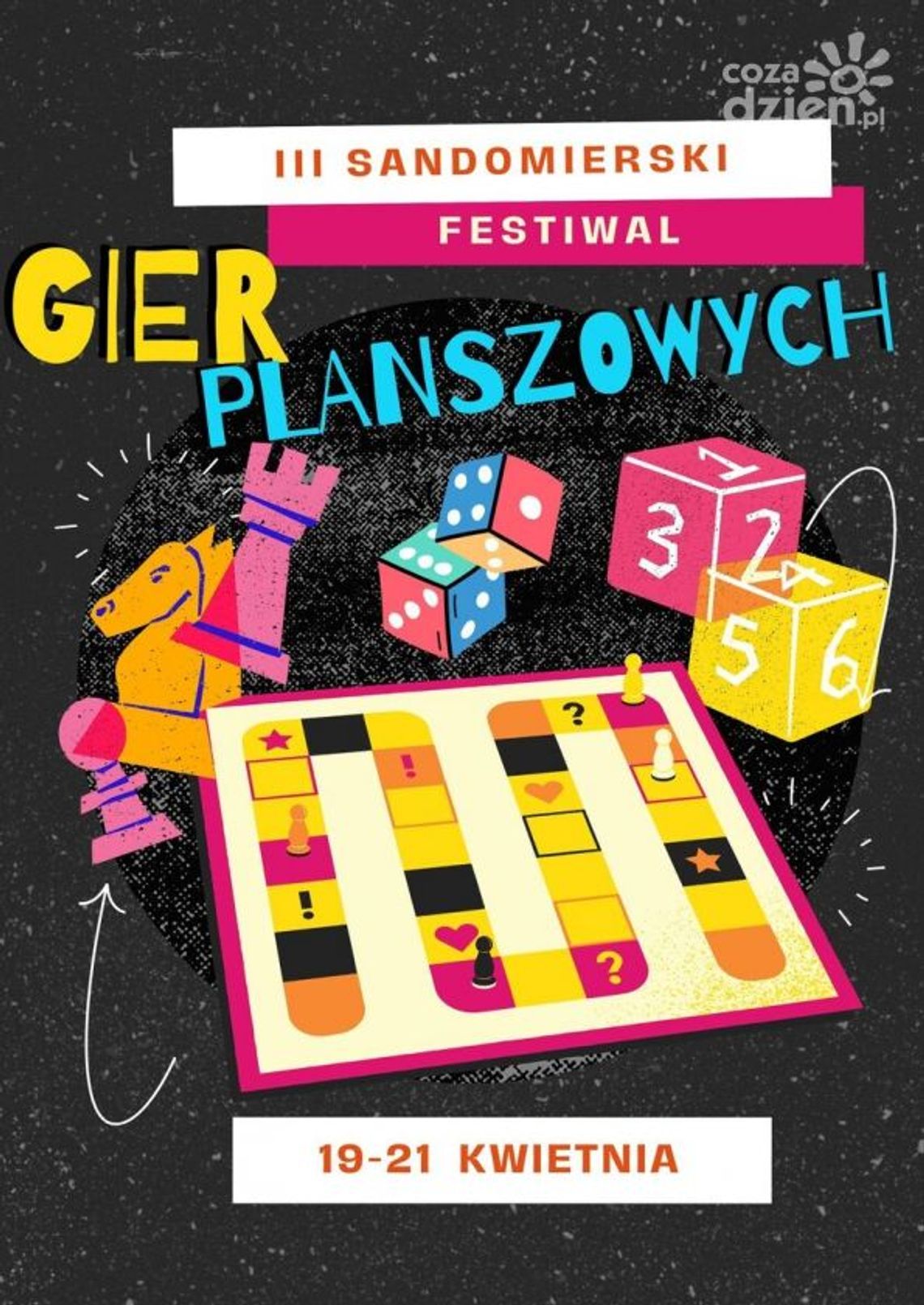 Planszówki i szachy w ten weekend będą królowały w Sandomierzu 