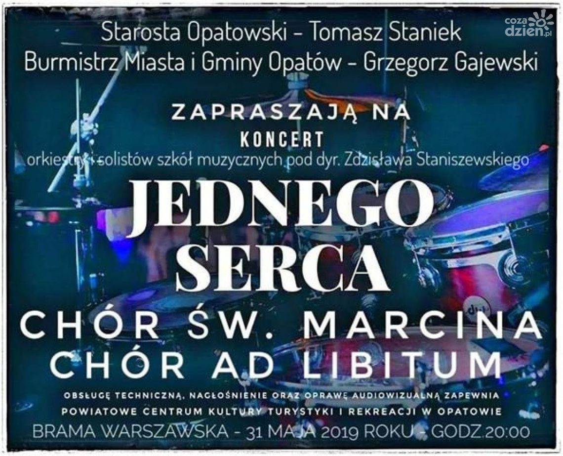 Plenerowy koncert "Jednego Serca" Plenerowy koncert "Jednego Serca"