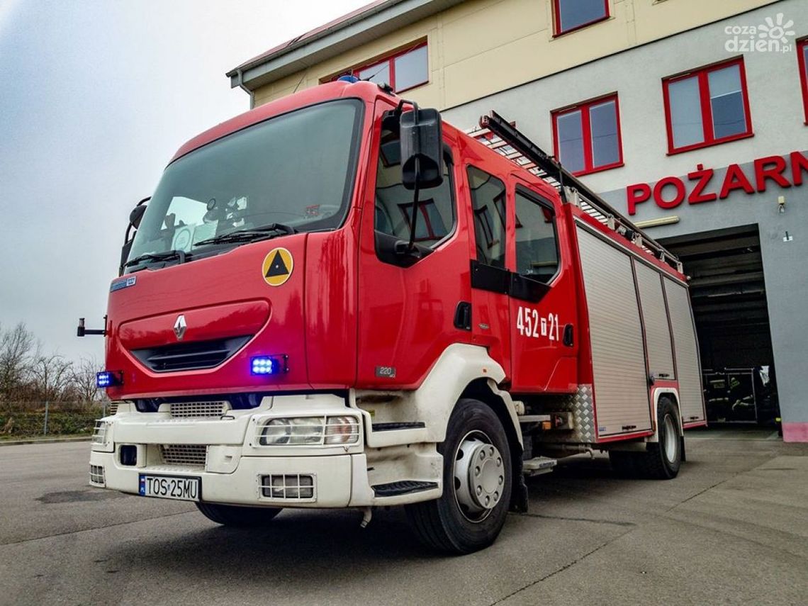 Płonął dom przy Świętokrzyskiej