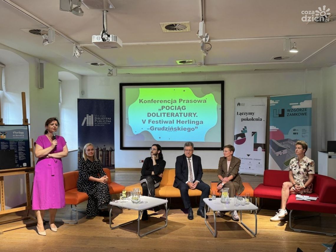 Pociąg do Literatury – Festiwal Herlinga-Grudzińskiego już we wrześniu w Kielcach Pociąg do Literatury – Festiwal Herlinga-Grudzińskiego już we wrześniu w Kielcach