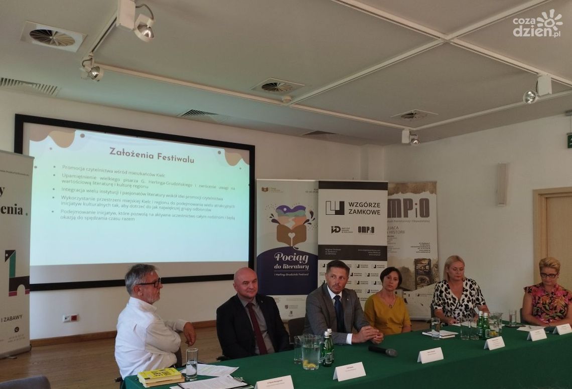 „Pociąg do literatury” ruszy we wrześniu. Herling-Grudziński Festiwal już drugi raz w Kielcach „Pociąg do literatury” ruszy we wrześniu. Herling-Grudziński Festiwal już drugi raz w Kielcach