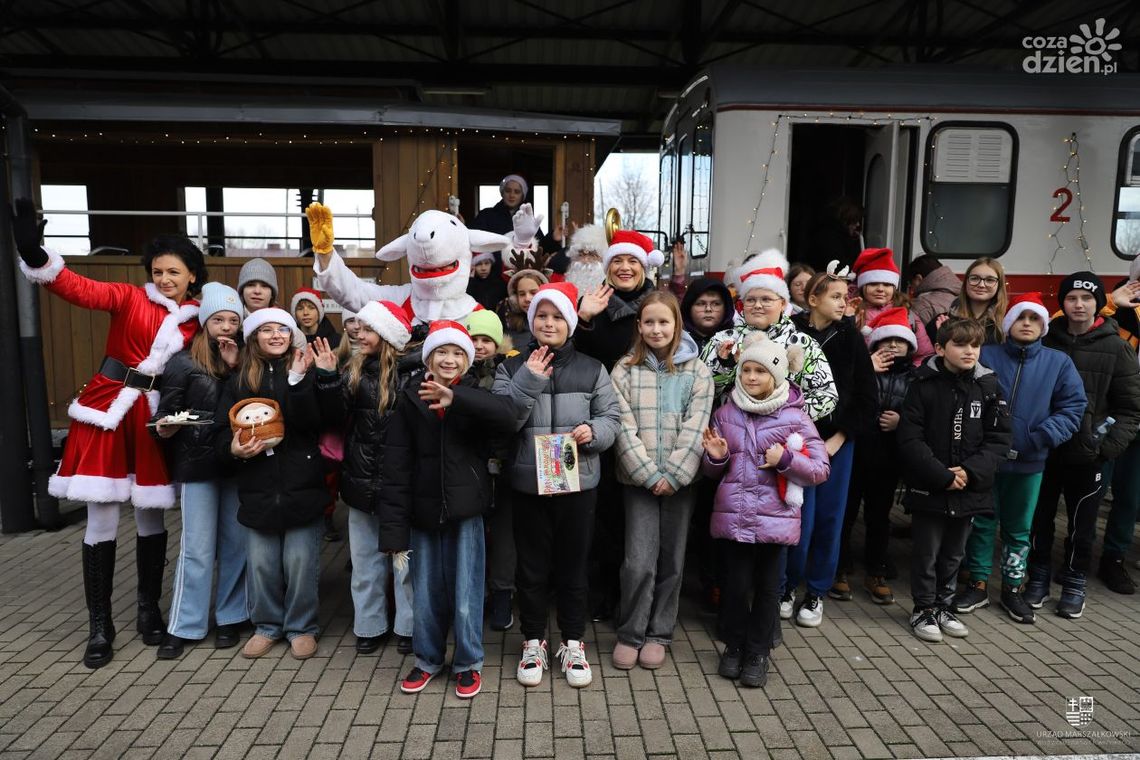Pociąg do Świętego Mikołaja! Wyjątkowa podróż Ciuchcią Ponidzie