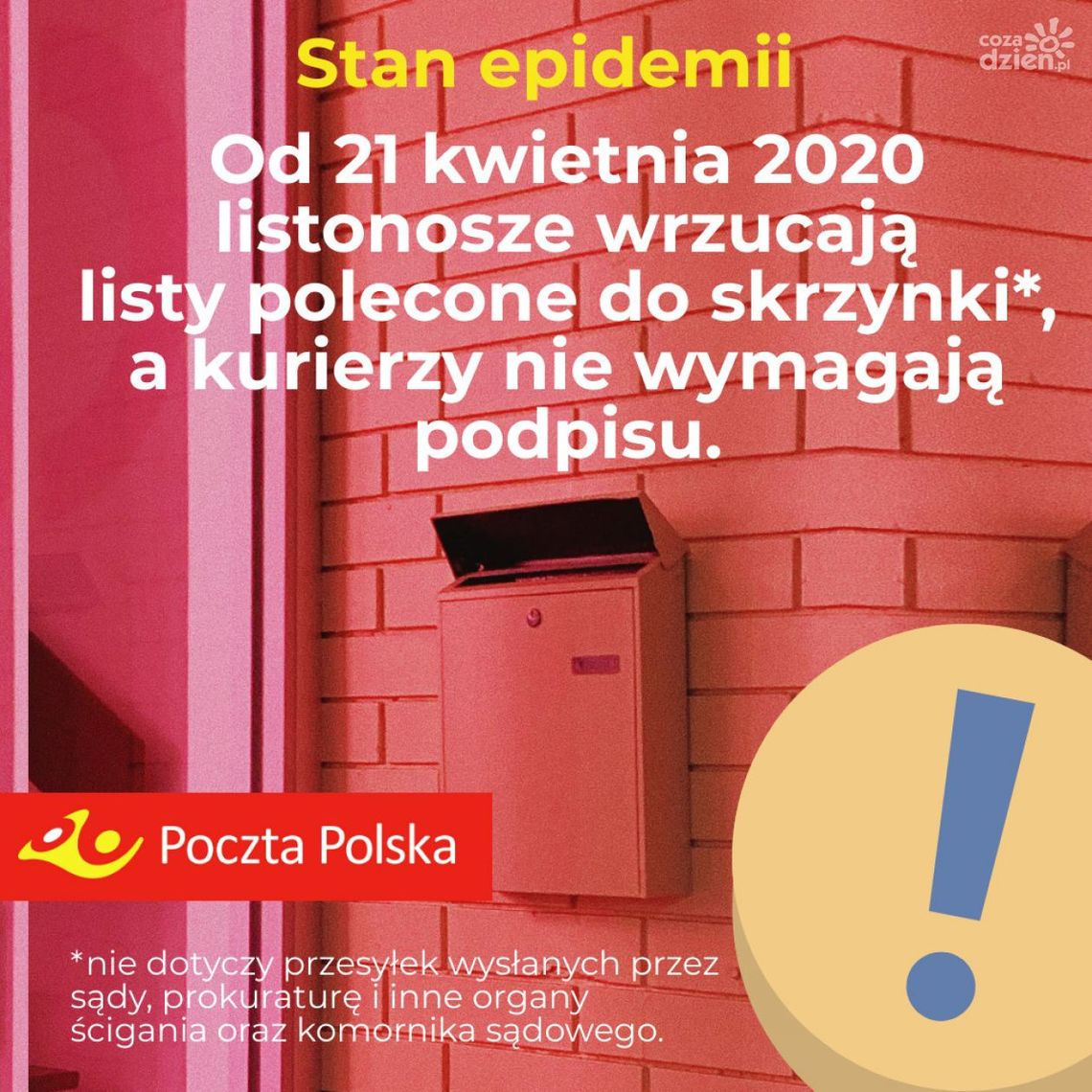 Poczta doręczy polecone do skrzynek Poczta doręczy polecone do skrzynek