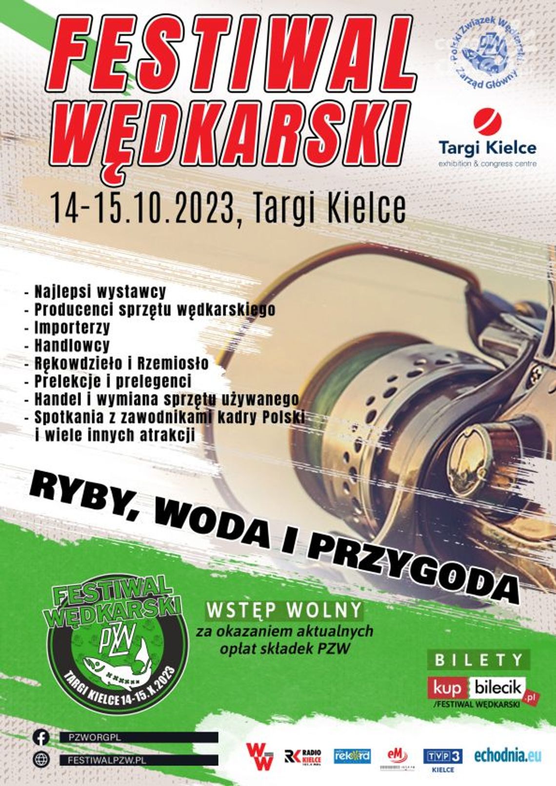 Pod patronatem Radia Rekord -Festiwal Wędkarski w Targach Kielce Pod patronatem Radia Rekord -Festiwal Wędkarski w Targach Kielce
