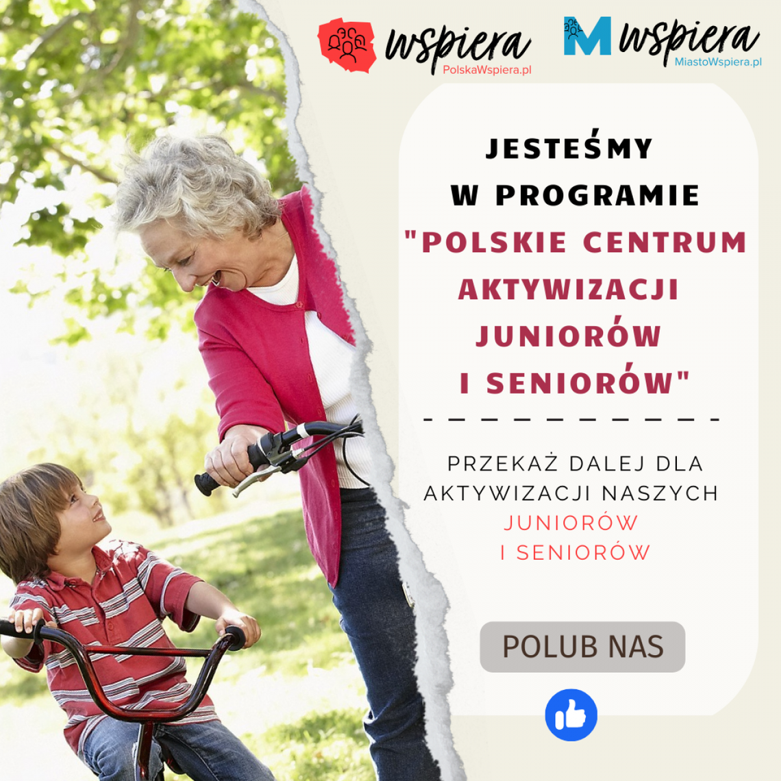 Pod patronatem Radia Rekord rusza Polskie Centrum Aktywizacji Juniorów i Seniorów Pod patronatem Radia Rekord rusza Polskie Centrum Aktywizacji Juniorów i Seniorów