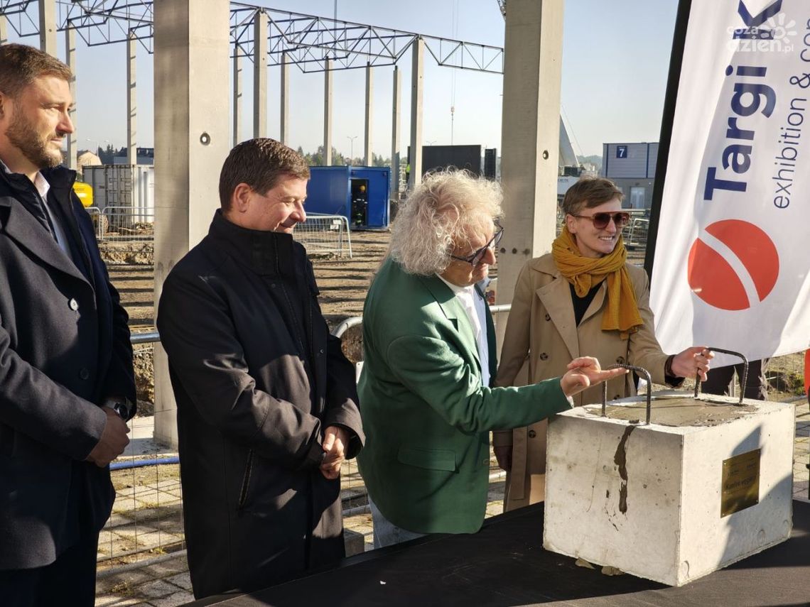 Podłożono kamień węgielny pod budowę hali targów Kielce! [GALERIA]