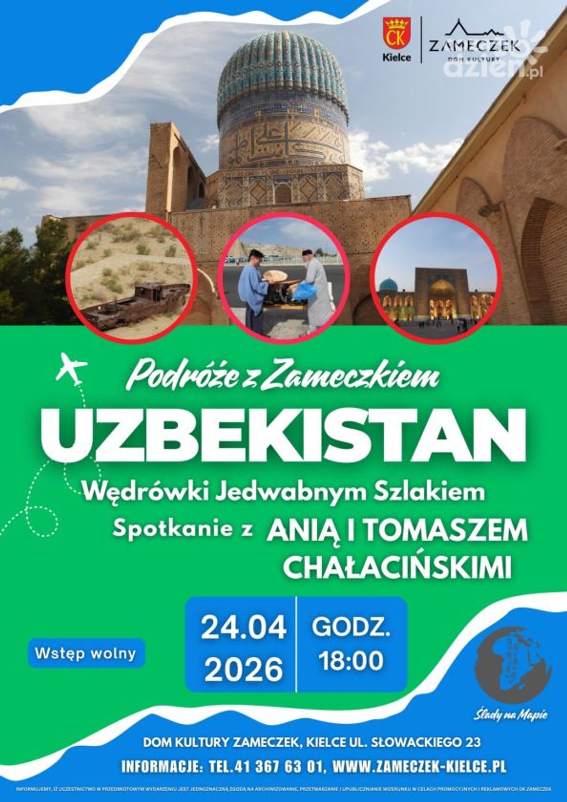 Podróże z „Zameczkiem”: Uzbekistan bez tajemnic Podróże z „Zameczkiem”: Uzbekistan bez tajemnic
