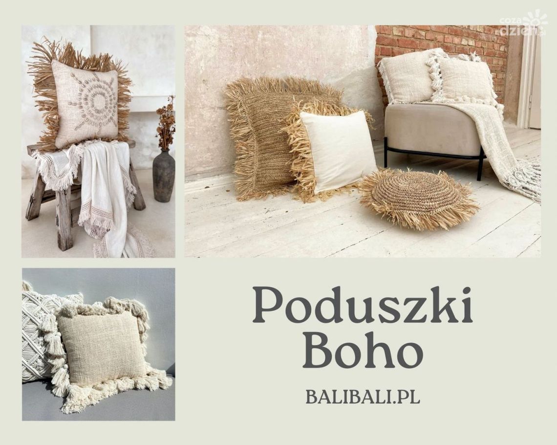 Poduszki boho - jakie dobrać by odmienić swoje wnętrze Poduszki boho - jakie dobrać by odmienić swoje wnętrze