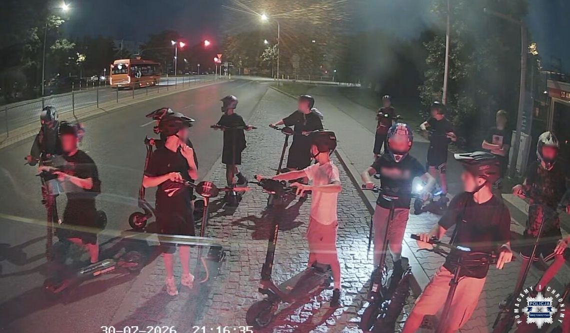 Policja ostrzega użytkowników hulajnóg elektrycznych. Łamanie przepisów może mieć poważne konsekwencje