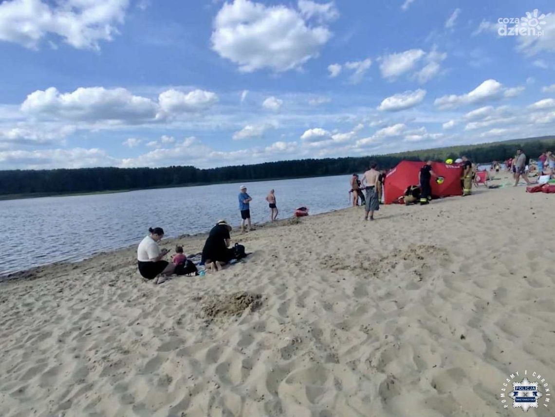 Policjanci po służbie uratowali 16-latka spod wody – dramatyczna akcja nad zalewem w Cedzynie Policjanci po służbie uratowali 16-latka spod wody – dramatyczna akcja nad zalewem w Cedzynie