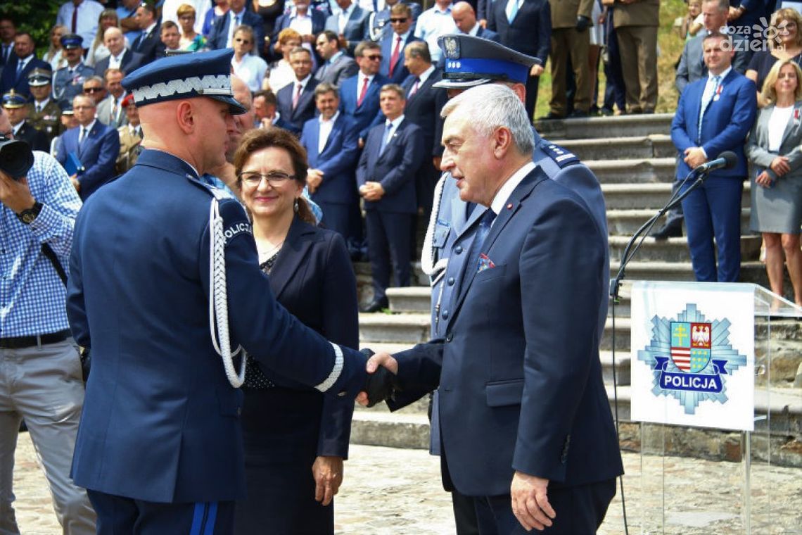Policjanci świętowali Policjanci świętowali
