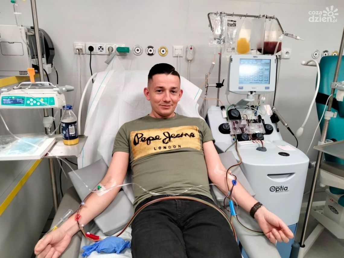 Policjant dawcą szpiku dla obywatela Niemiec