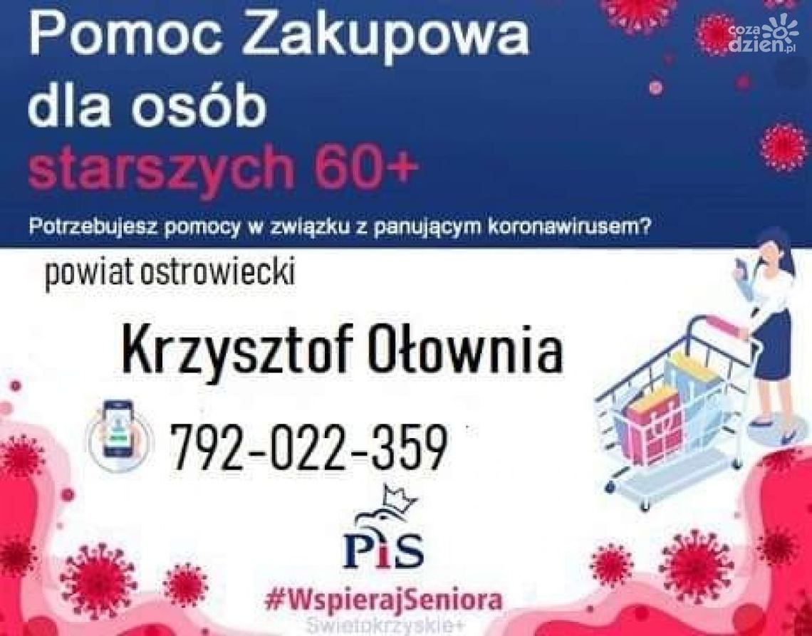 Pomoc dla seniorów z powiatu ostrowieckiego 