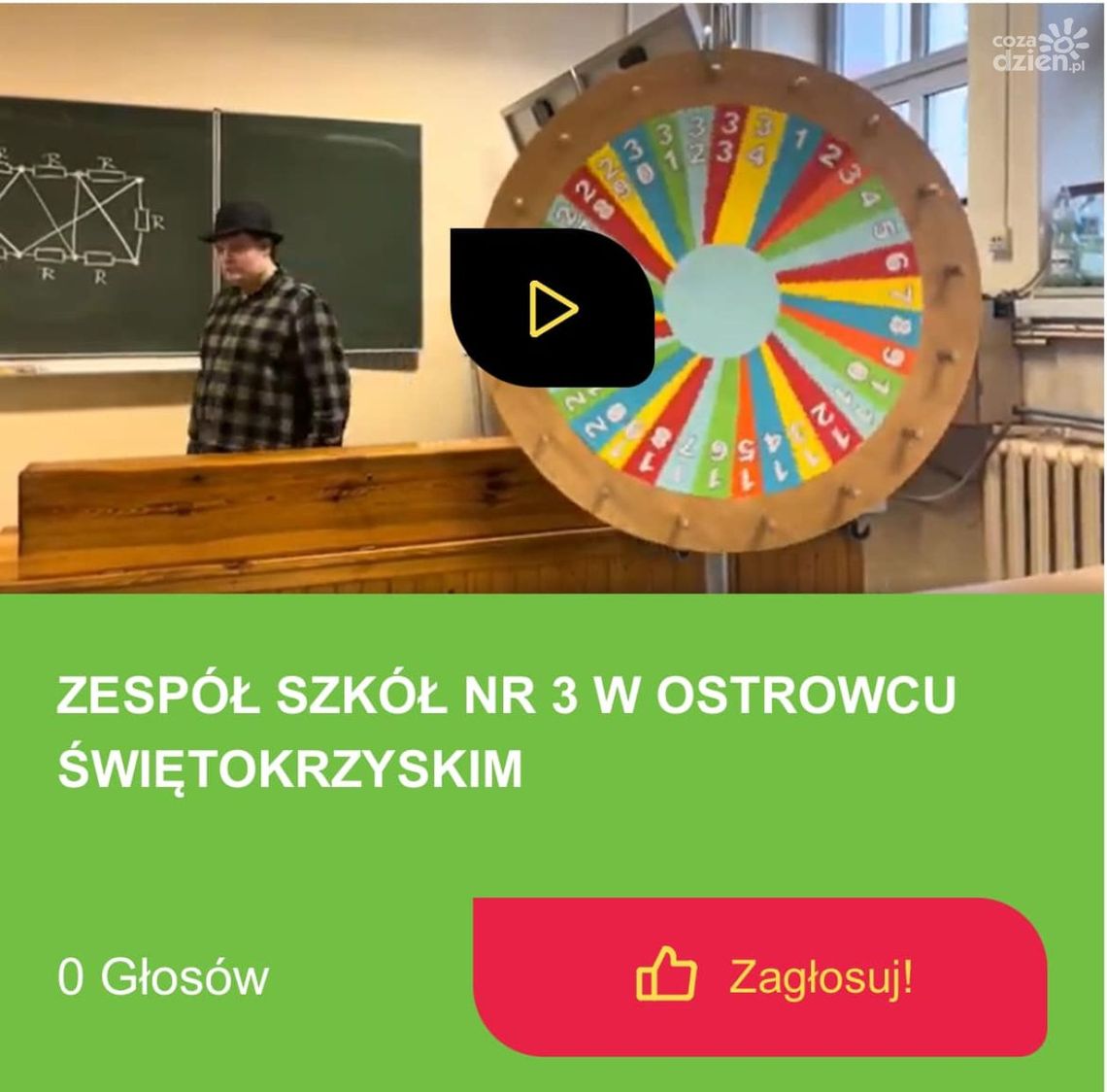 Pomóż Technikum nr 3 awansować do finału europejskiego – głosuj codziennie